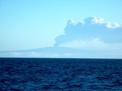 Eyjafjallajökull erupting in May