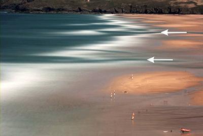 Perranporth Beach in Cornwall