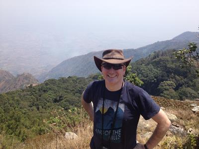 Guy Poppy on the Malumbe peak