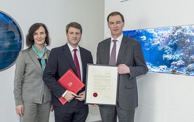 Presenting the Royal Warrant