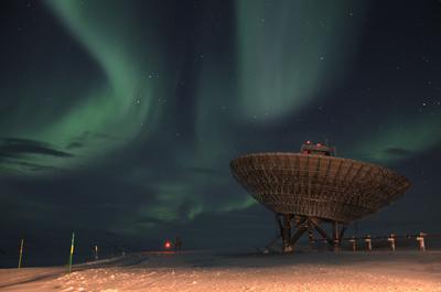 Auroral image from Norway