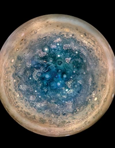 Jupiter’s south pole