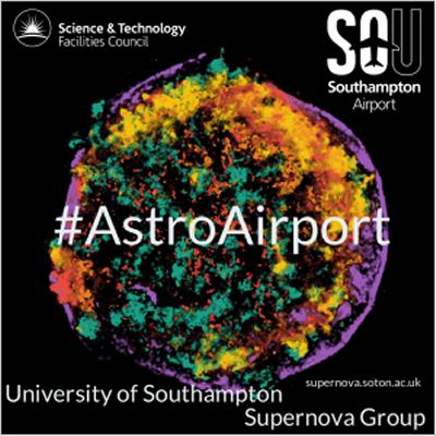 Supernova hand towel design