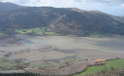 Flooded Lake Bassenthwaite