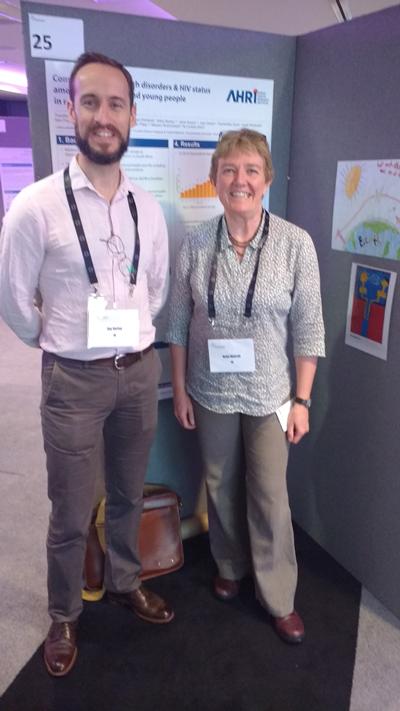 Nuala McGrath and Guy Harling