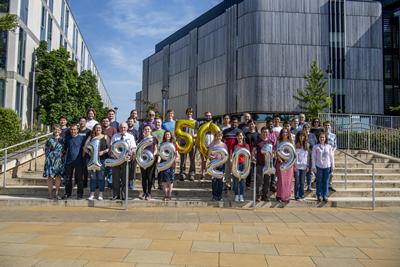 Staffs celebrating 50 years