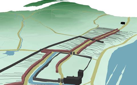 The 3D visualisation takes shape