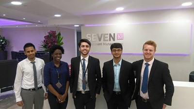 Business School students at 7IM