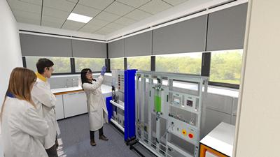 Artist's impression of new labs