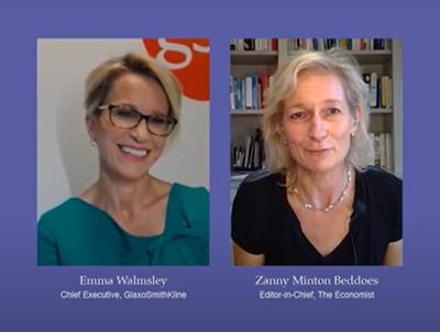 Emma Walmsley & Zanny Minton Bedoes