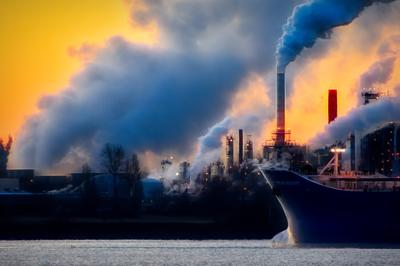 Industrial pollution