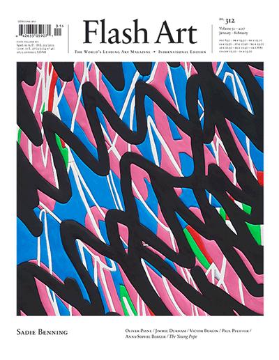 Cover of Flash Art Int. 312