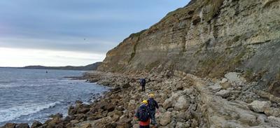 Geological features - English coast