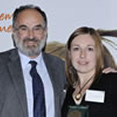 Megan Jarman, award winner
