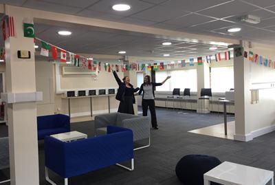 FIO team opens the Global Lounge