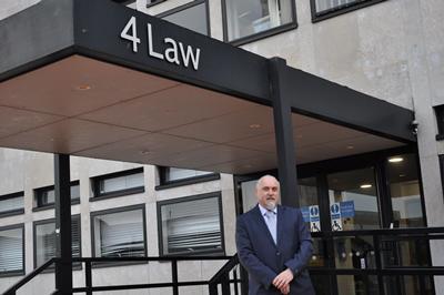 Stefan Cross visits the Law school