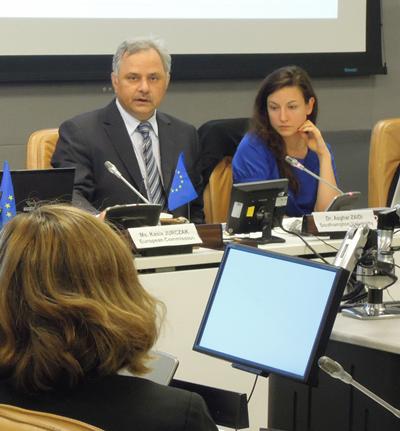 Professor Zaidi at the UN