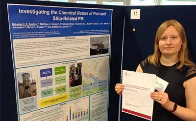 Natasha Easton awarded best poster