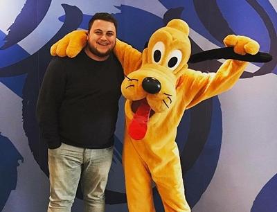 Jake Gardener at Walt Disney