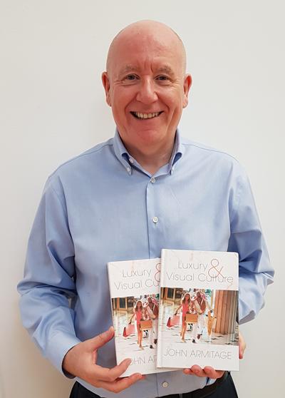 John Armitage with his new book