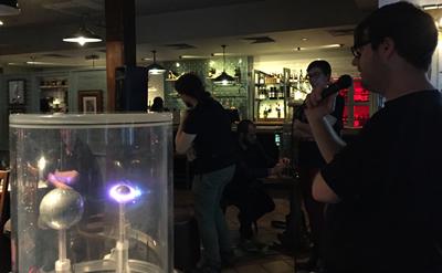 The Planeterrella in action