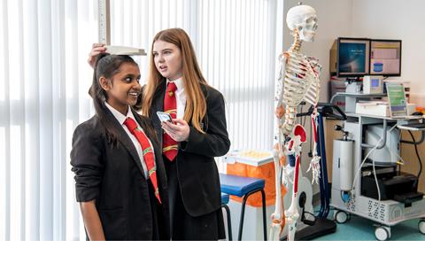 Students from Oasis Mayfield
