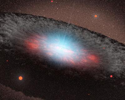 Supermassive black hole