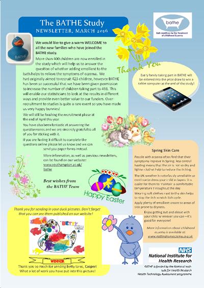 Parents Easter Newsletter 2016