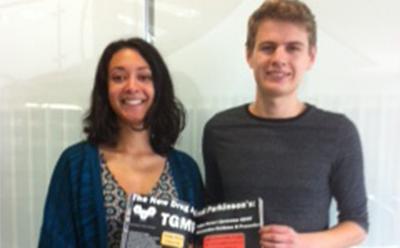 Ria Evans and Nathan Hall of TGMP