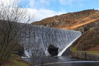 Caban Coch Dam,Elan Valley. Wales
