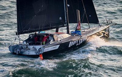 Round-the-World racing yacht