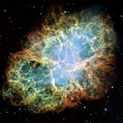 Crab Nebula, Hubble image