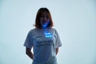 light-emitting T-shirt