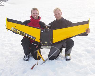 Alex Clayton & colleague Tom Bishop