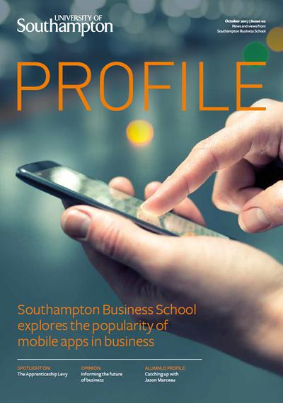 Profile Magazine front cover