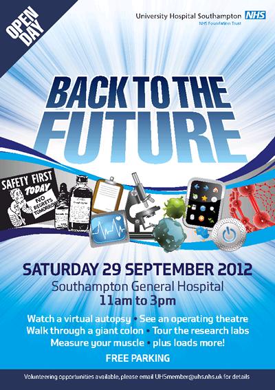 Image of open day poster