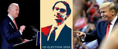 Jacob Eisler, Biden and Trump