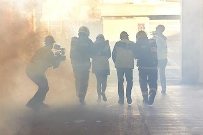 filming