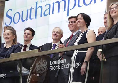 University opens trading at LSE