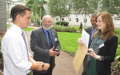 Rachel receives her BHS prize