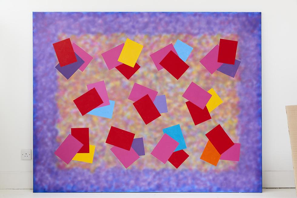 03. Carnival 60 x 76 acrylic and oil on canvas 1999