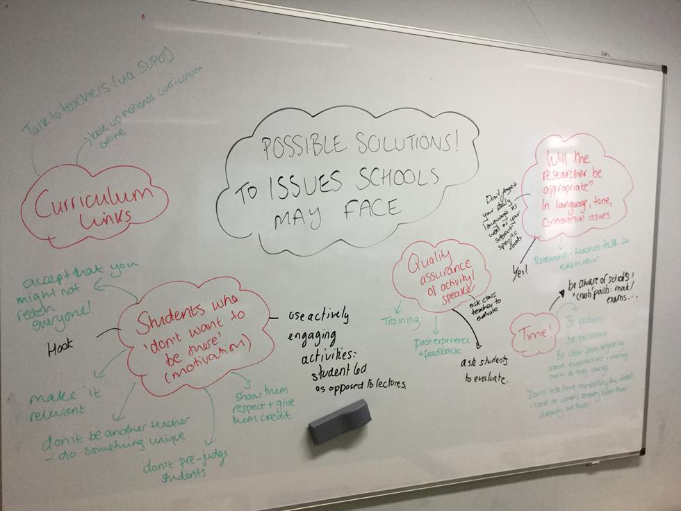 Schools Engagement Training Pilot, November 2017