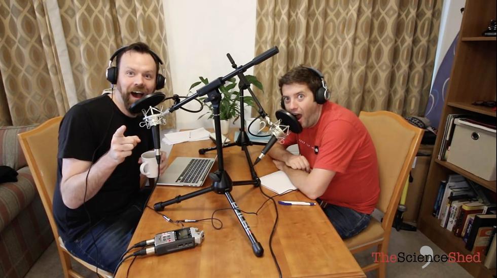 Dr Steve Lee and Dr Nick Evans - TheScienceShed