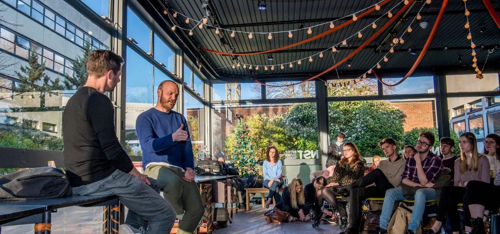 Music Department VIP Guest series with Will Champion, drummer of Coldplay