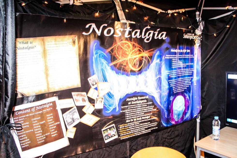 Turner Sims nostalgia display