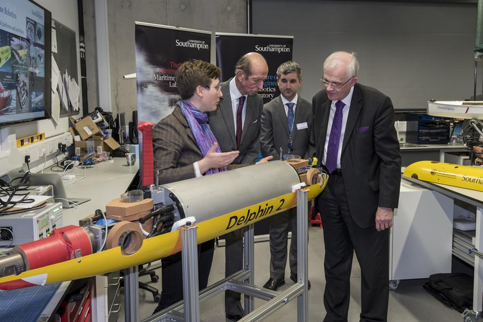 Sophia Schillai joins Dr Jon Downes to present the Delphin 2 underwater vehicle used for exploring the seabed  
