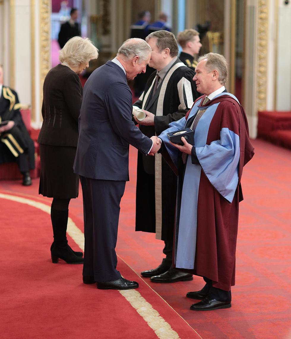 Presentation at the Palace