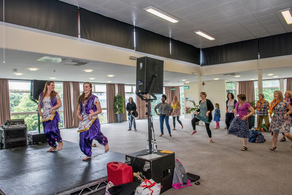 Bhangra performance and workshop