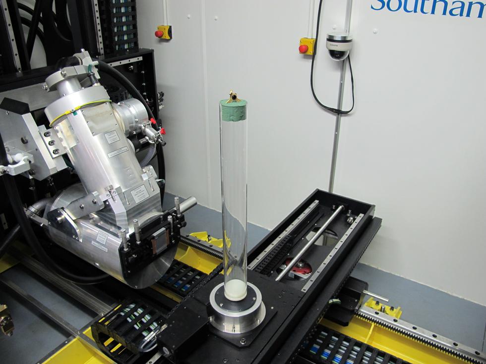 Figure 2 - Inside of the 450 kVp System
