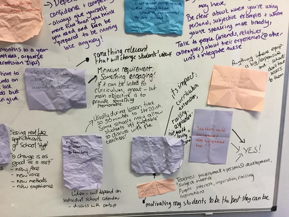 Schools Engagement Training Pilot, November 2017